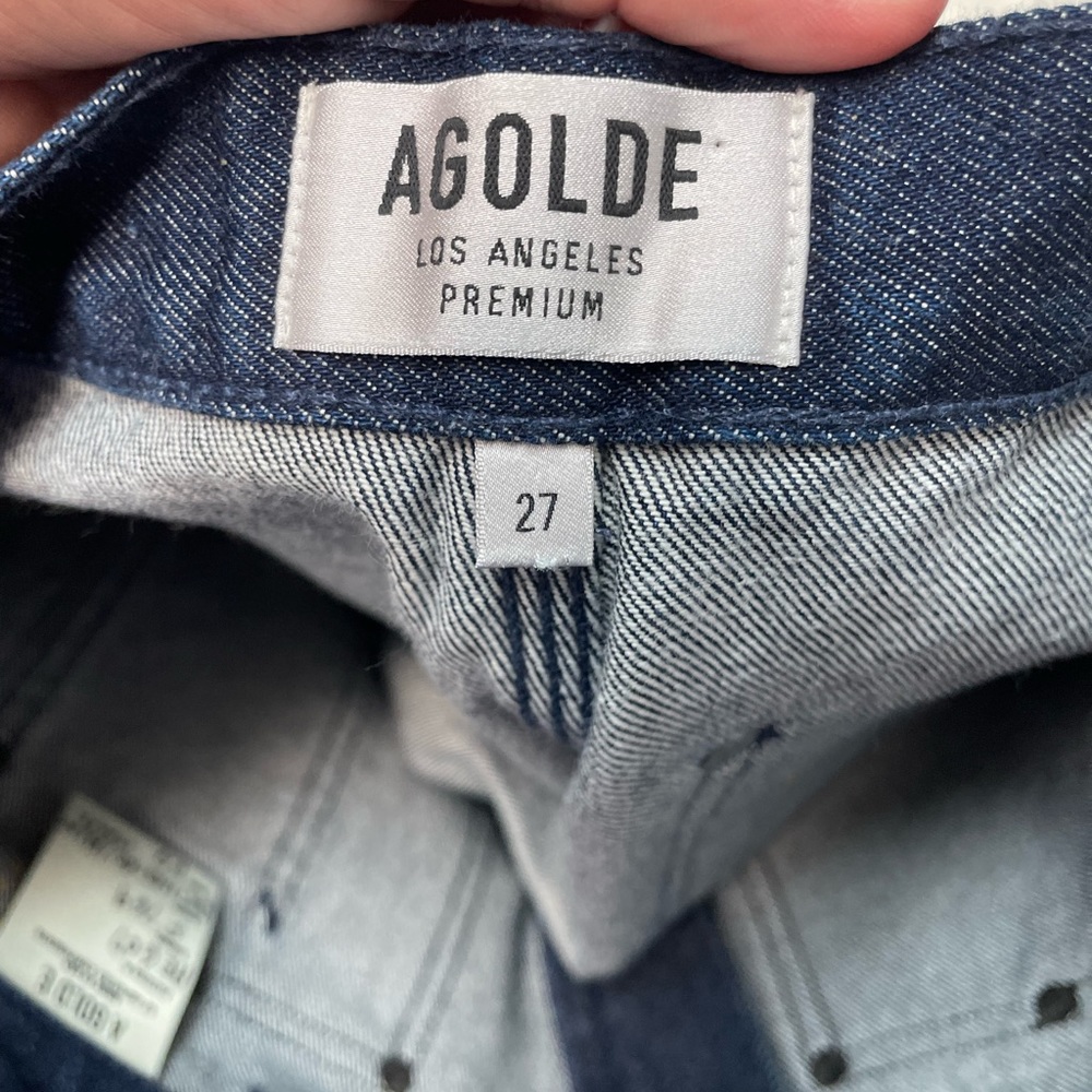 * | AGOLDE | denim skirt. Size 27. - Picture 3 of 5